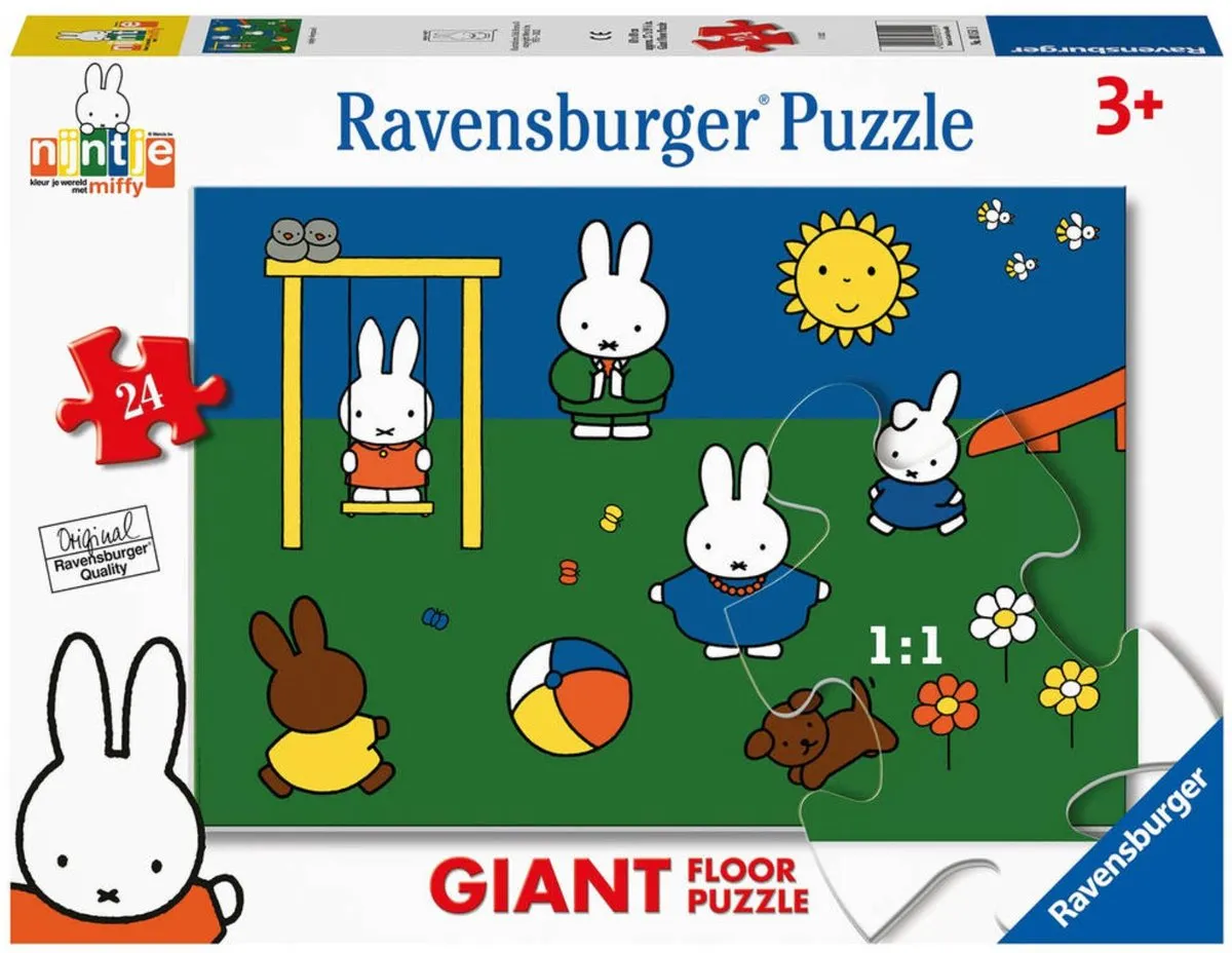 Ravensburger Nijntje Vloerpuzzel 24 Stuks