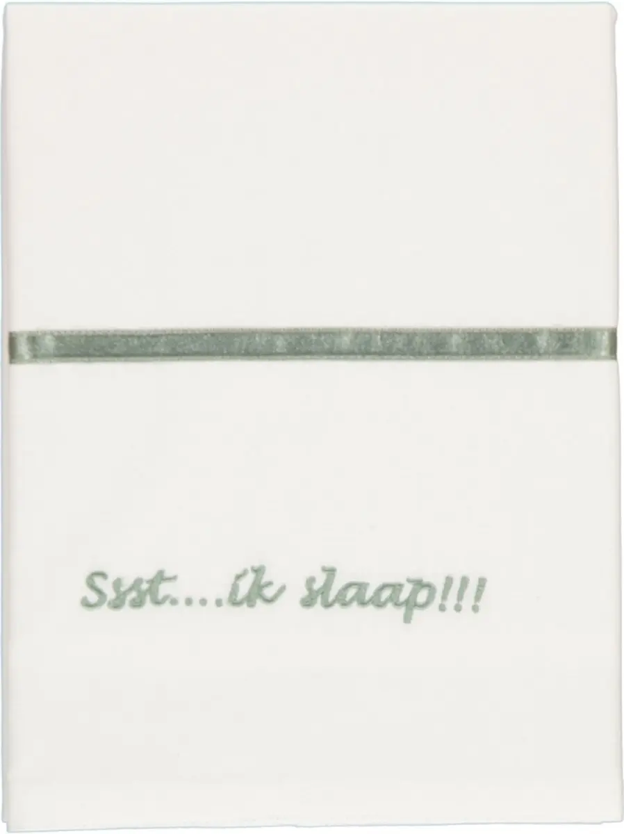 Briljant Baby Laken Wieg Ssst …. ik slaap