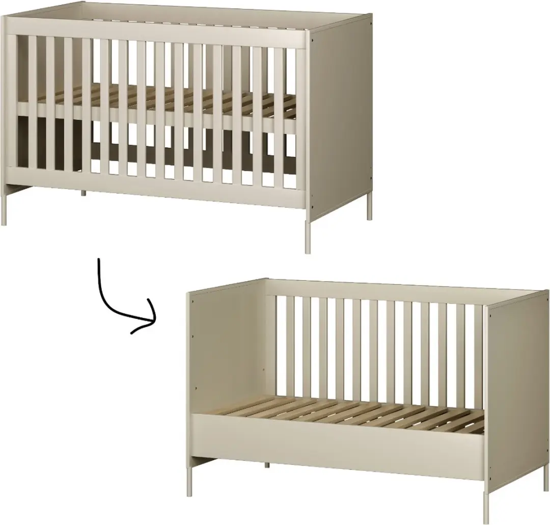 Born Lucky ® Meegroei Ledikant Belmond Clay 70 x 140 cm