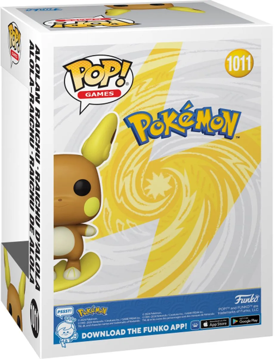 Funko Pop! Pokémon Alolan Raichu - Multicolor