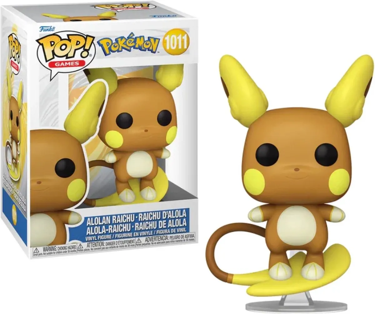 Funko Pop! Pokémon Alolan Raichu - Multicolor
