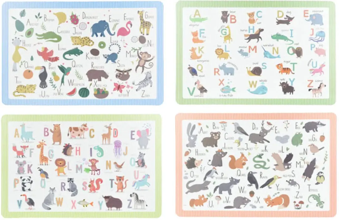 Placemat Dieren, 12st.