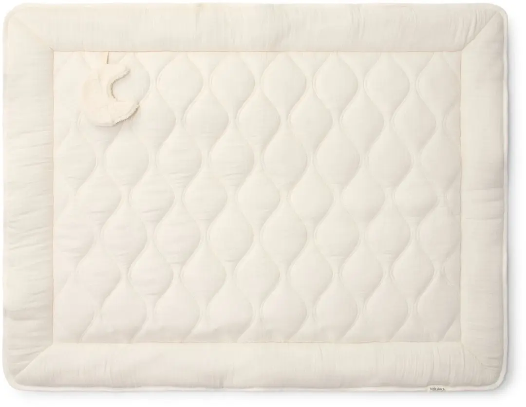 Little Dutch Boxkleed Essentials Wit 80x100cm - afbeelding 2 van 6