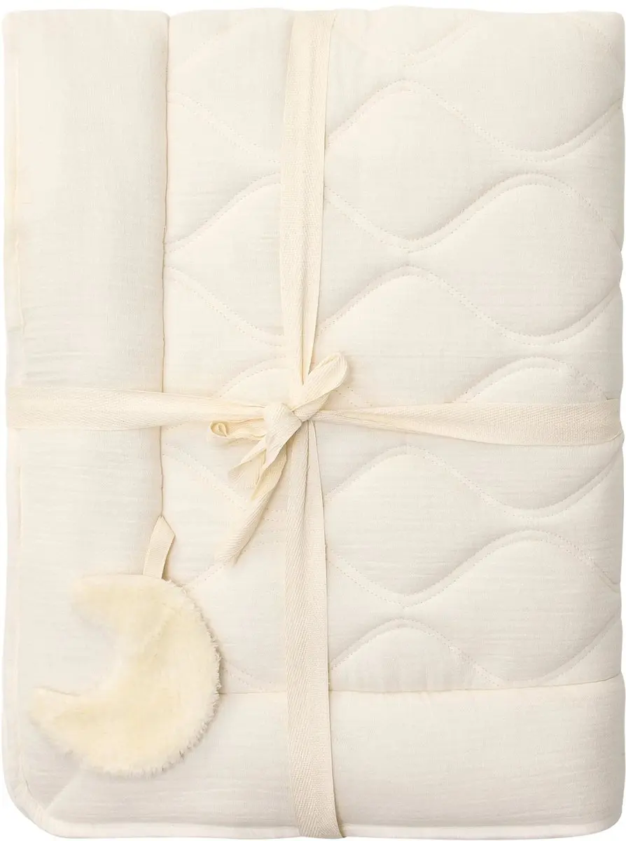 Little Dutch Boxkleed Essentials Wit 80x100cm - afbeelding 6 van 6