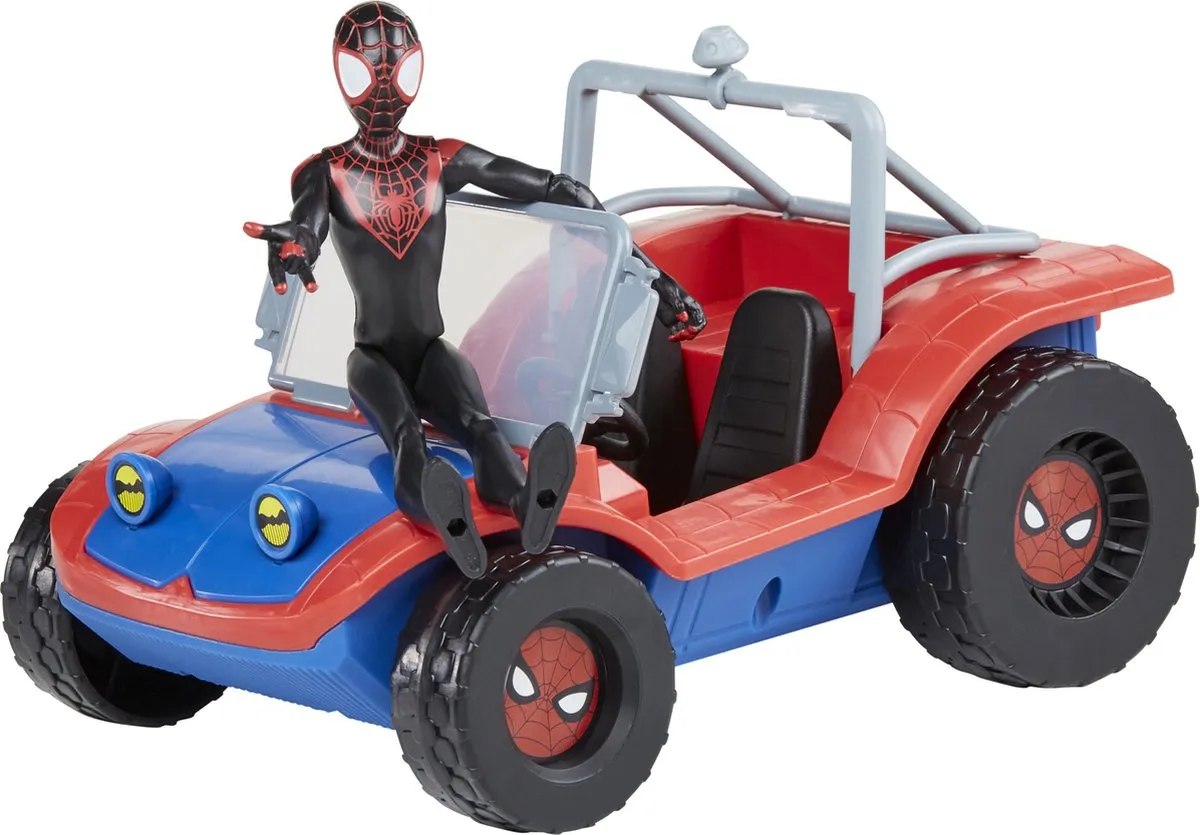 Hasbro Spider-Mobile Miles Morales Speelgoed F56205L0 - Meerkleurig - afbeelding 6 van 6
