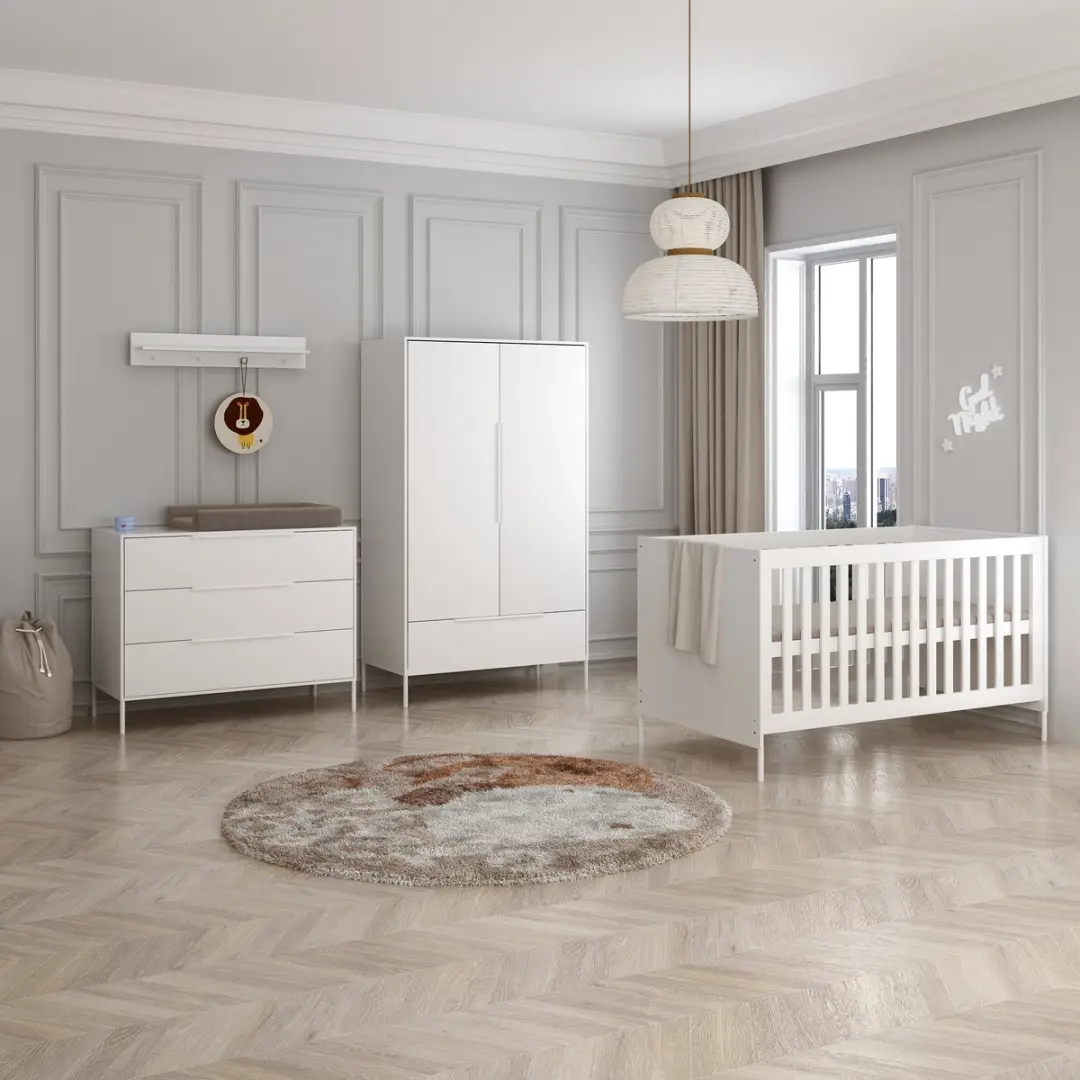 Born Lucky Santiago Commode - Wit - afbeelding 3 van 3