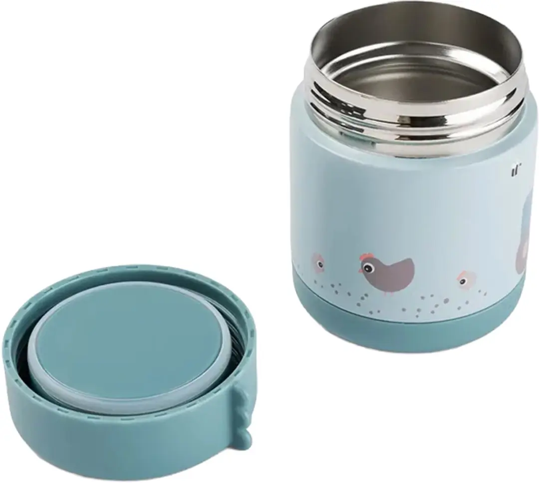 Done By Deer Tiny Farm Food Jar 300ml - Blauw - afbeelding 5 van 6