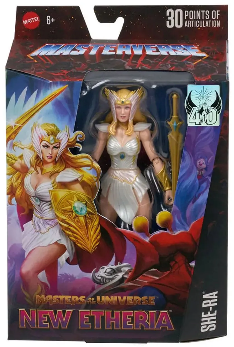 Mattel Masters of the Universe New Eternia Action Figure She-Ra 18 cm Action Figuur