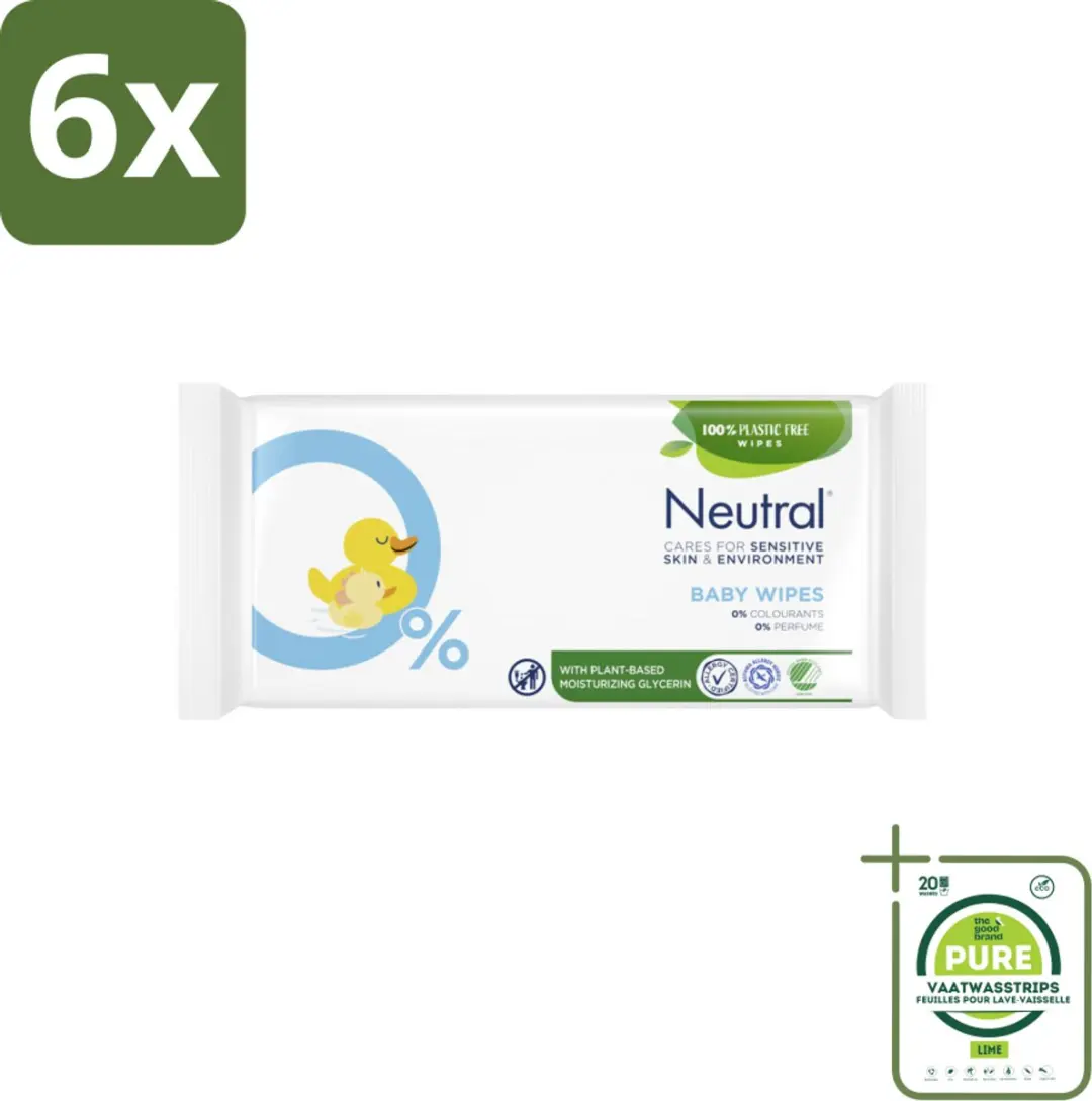 Neutral Billendoekjes 52 doekjes