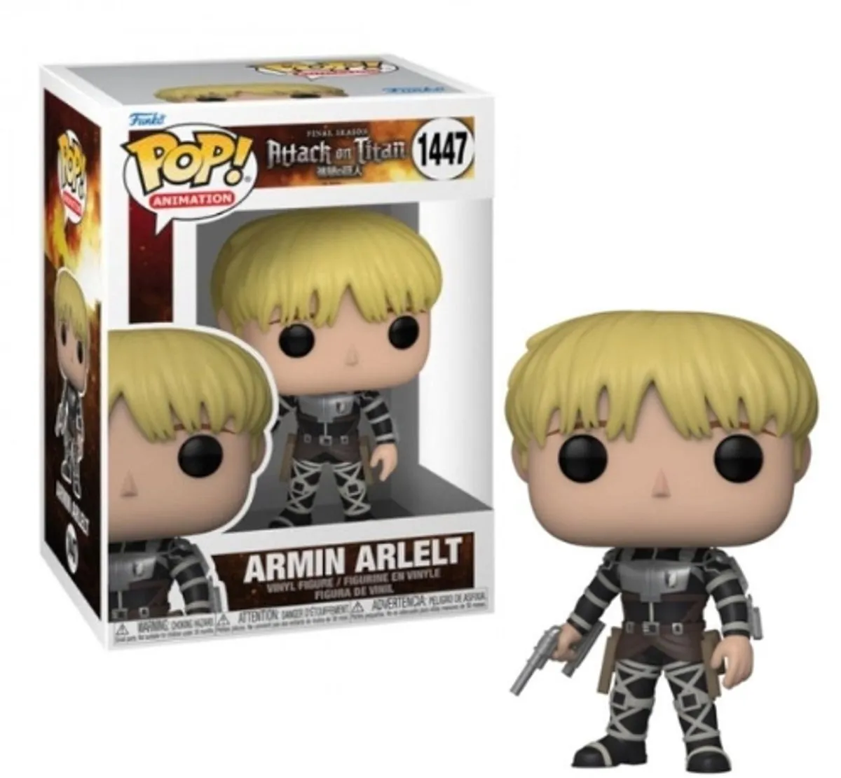 Funko Pop Animation Attack on Titan Armin Arlelt #1447