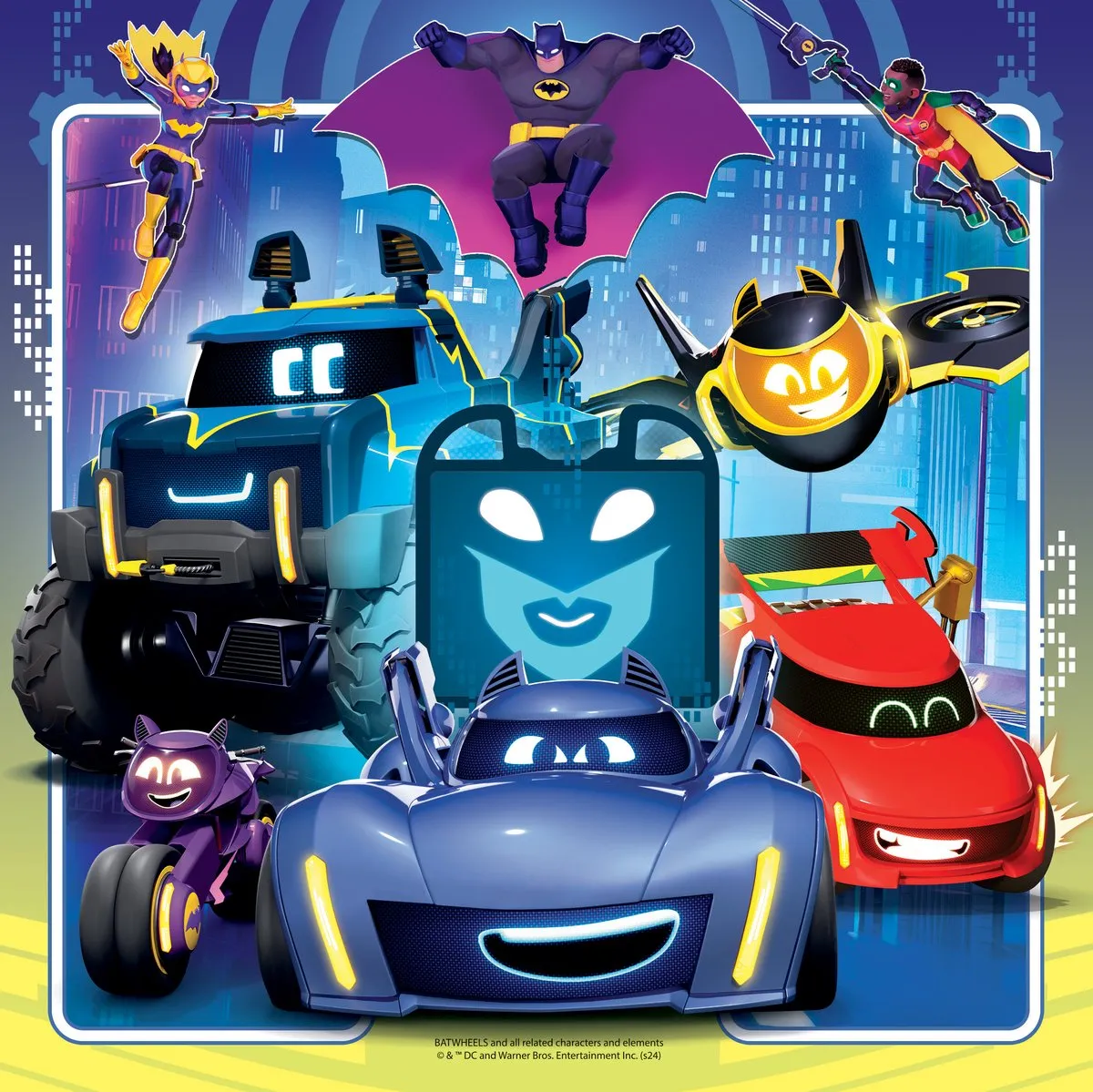 Ravensburger Batwheels Puzzel - 147 Stuks - 3 Puzzels