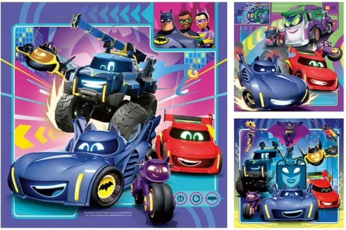 Ravensburger Batwheels Puzzel - 147 Stuks - 3 Puzzels