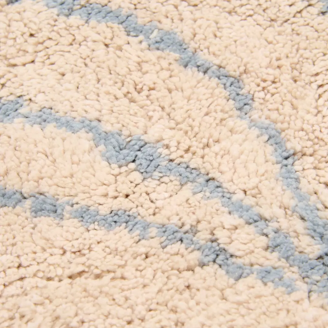 Little Dutch Vloerkleed Paddenstoel Forest Friends - Blauw