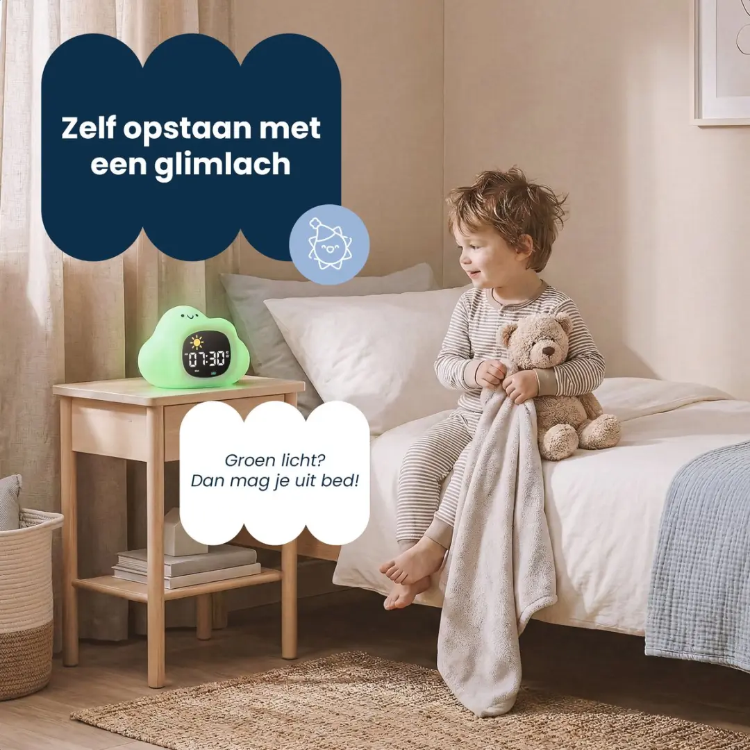 Dutsi Slaaptrainer Wolkje Kinderwekker - Nachtlampje Multicolor