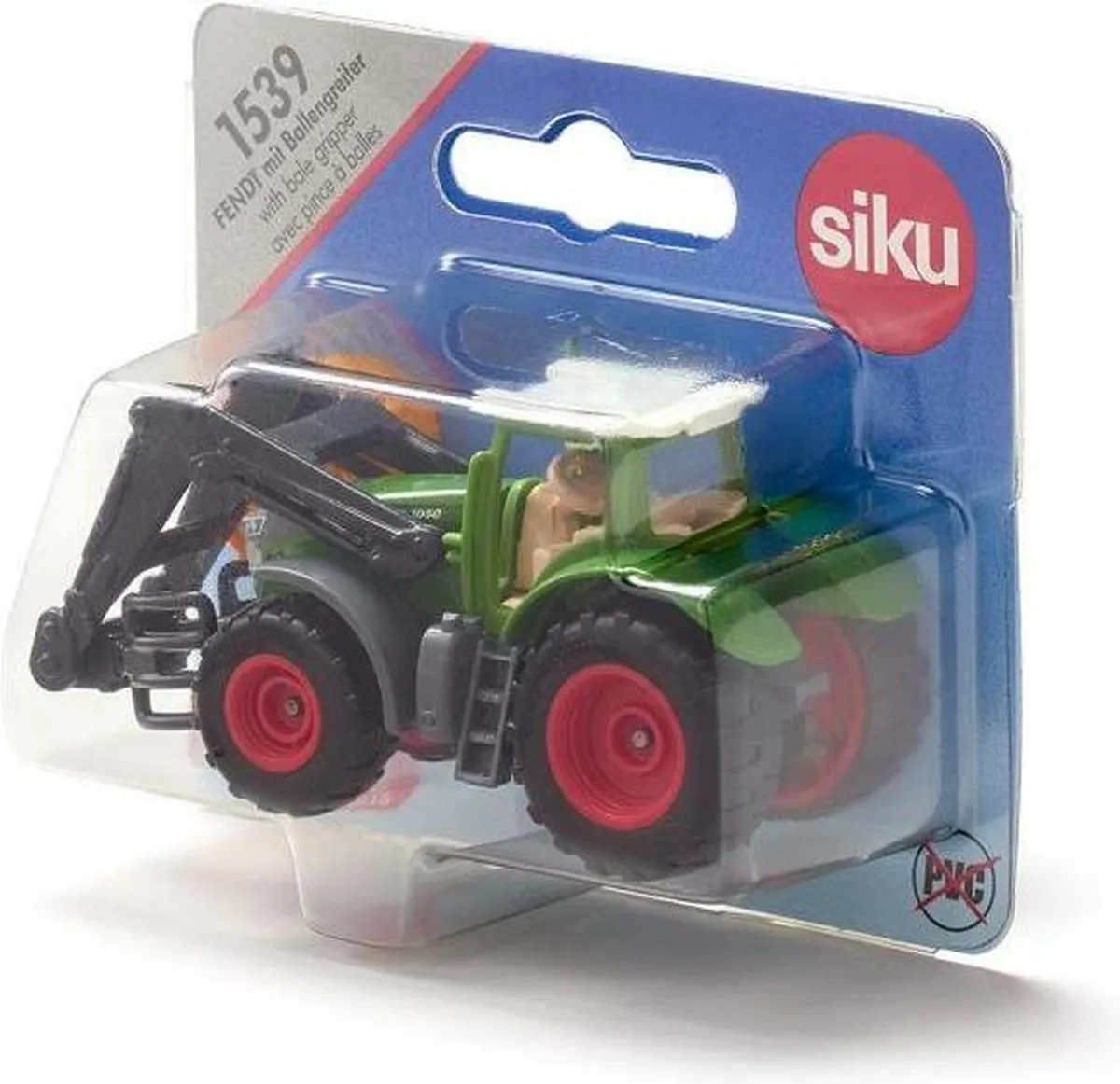 SIKU Fendt 1539 Balengrijper - Blauw