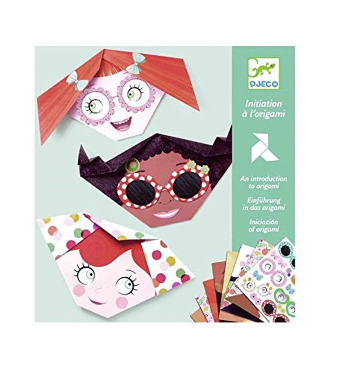 Djeco Pretty Faces Origami Set