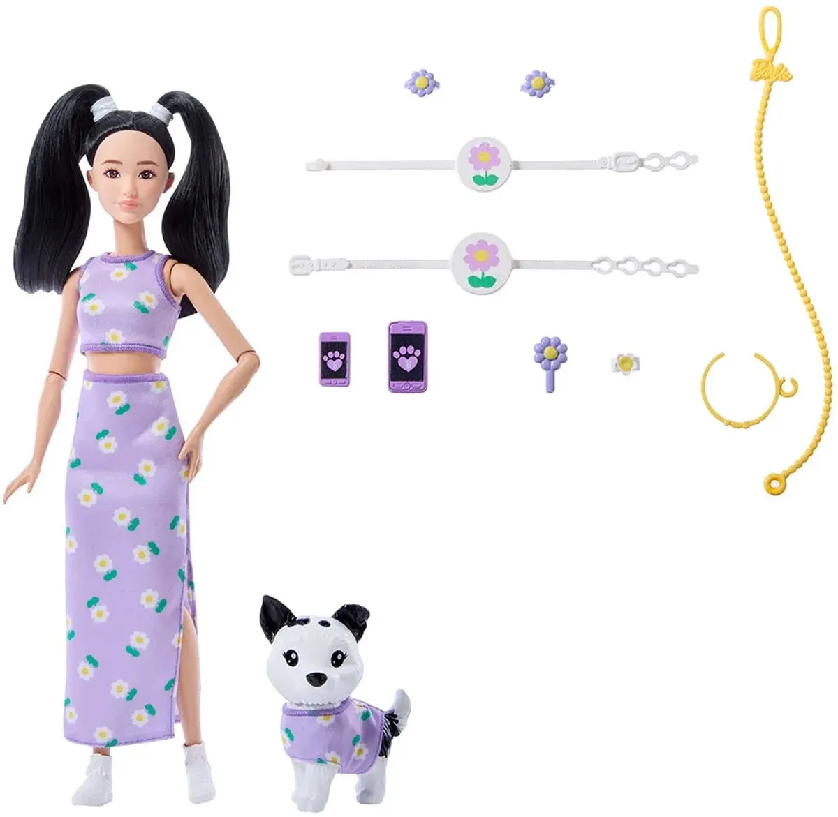 Barbie Matchende Outfits met Hondenpop - Multicolor - afbeelding 2 van 6