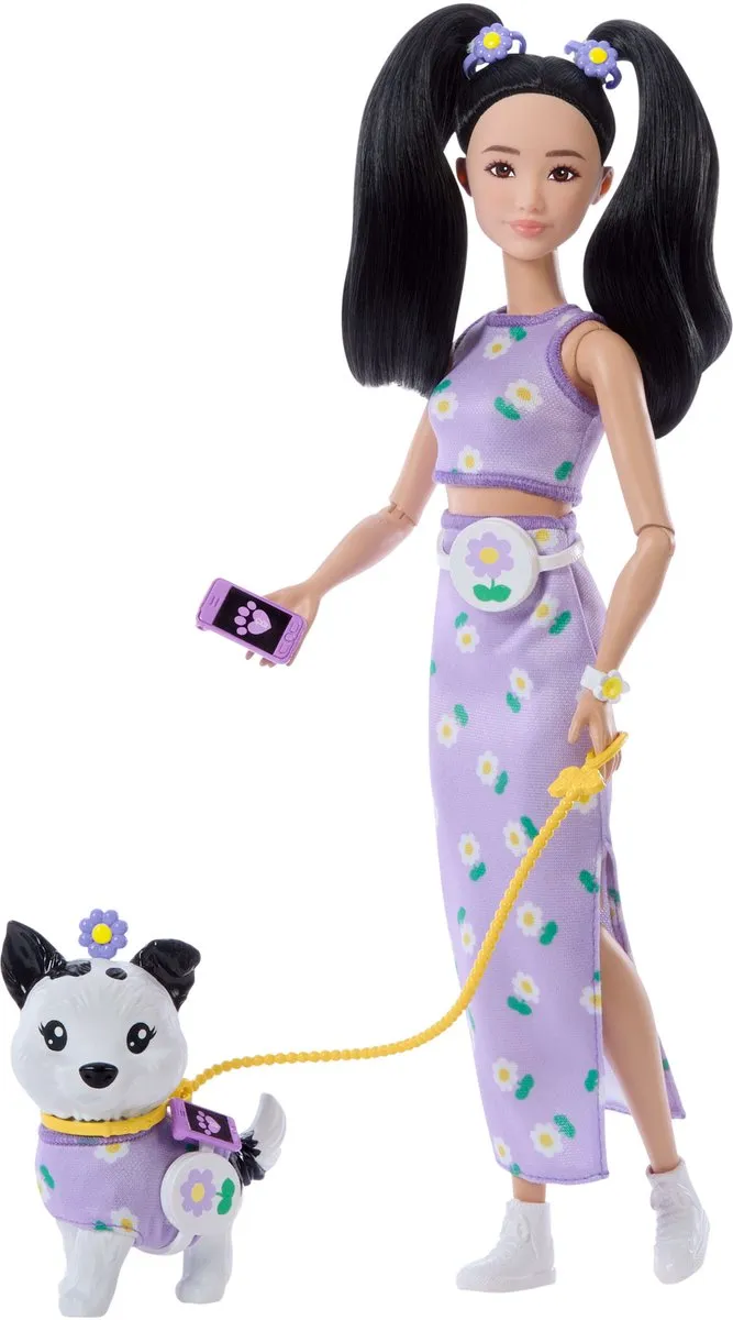 Barbie Matchende Outfits met Hondenpop - Multicolor - afbeelding 6 van 6