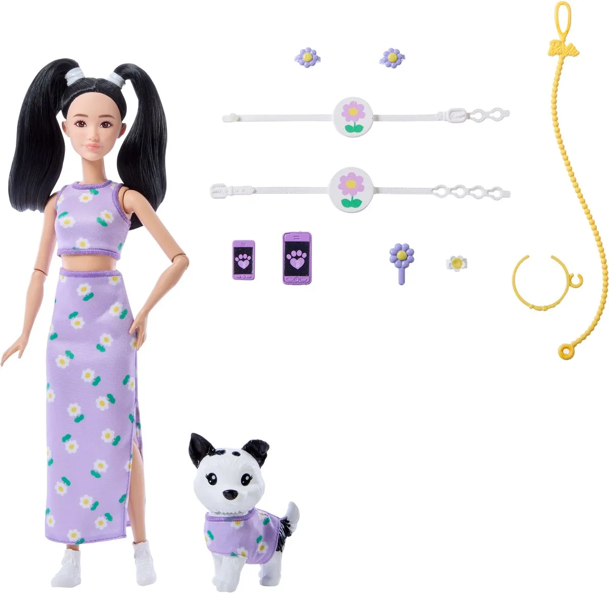 Barbie Matchende Outfits met Hondenpop