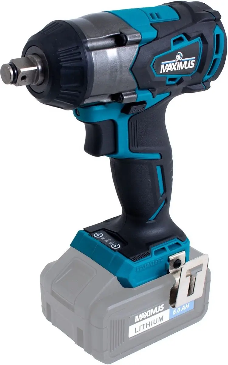 Maximus 18V Accu 1/2 Slagmoersleutel Zonder Accu's En Lader