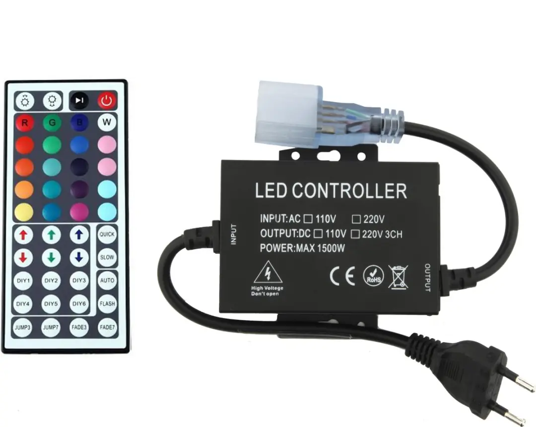 Groenovatie LED Neon Flex RGB Aansluitstekker