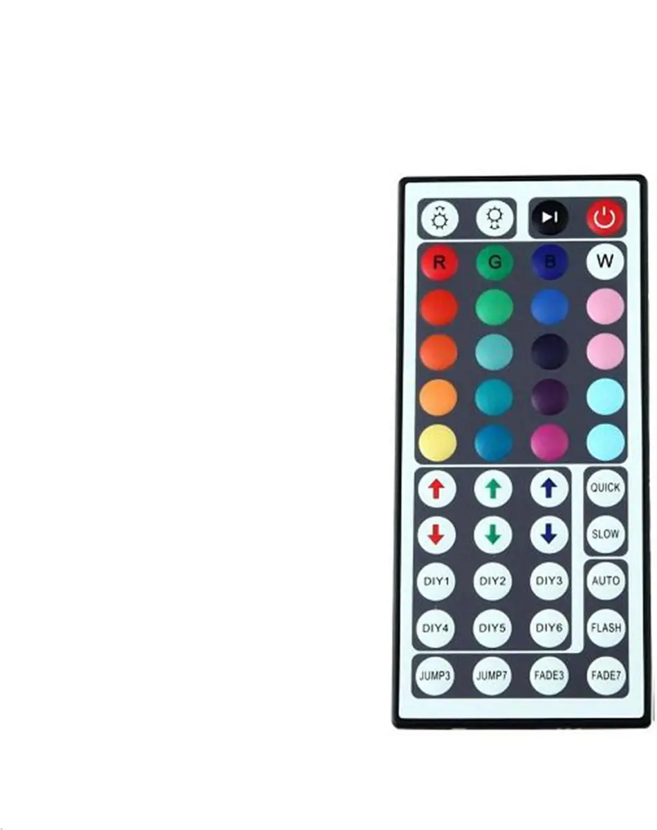 Groenovatie LED Neon Flex RGB Aansluitstekker - Met Afstandsbediening - Zwart