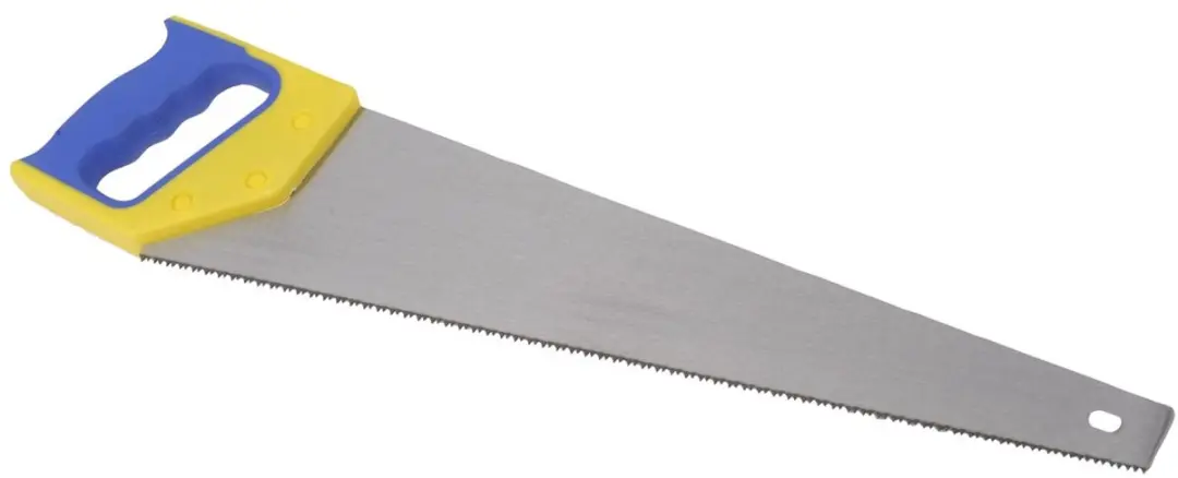 Kinzo Handzaag 500mm - Geel/Blauw - afbeelding 5 van 5
