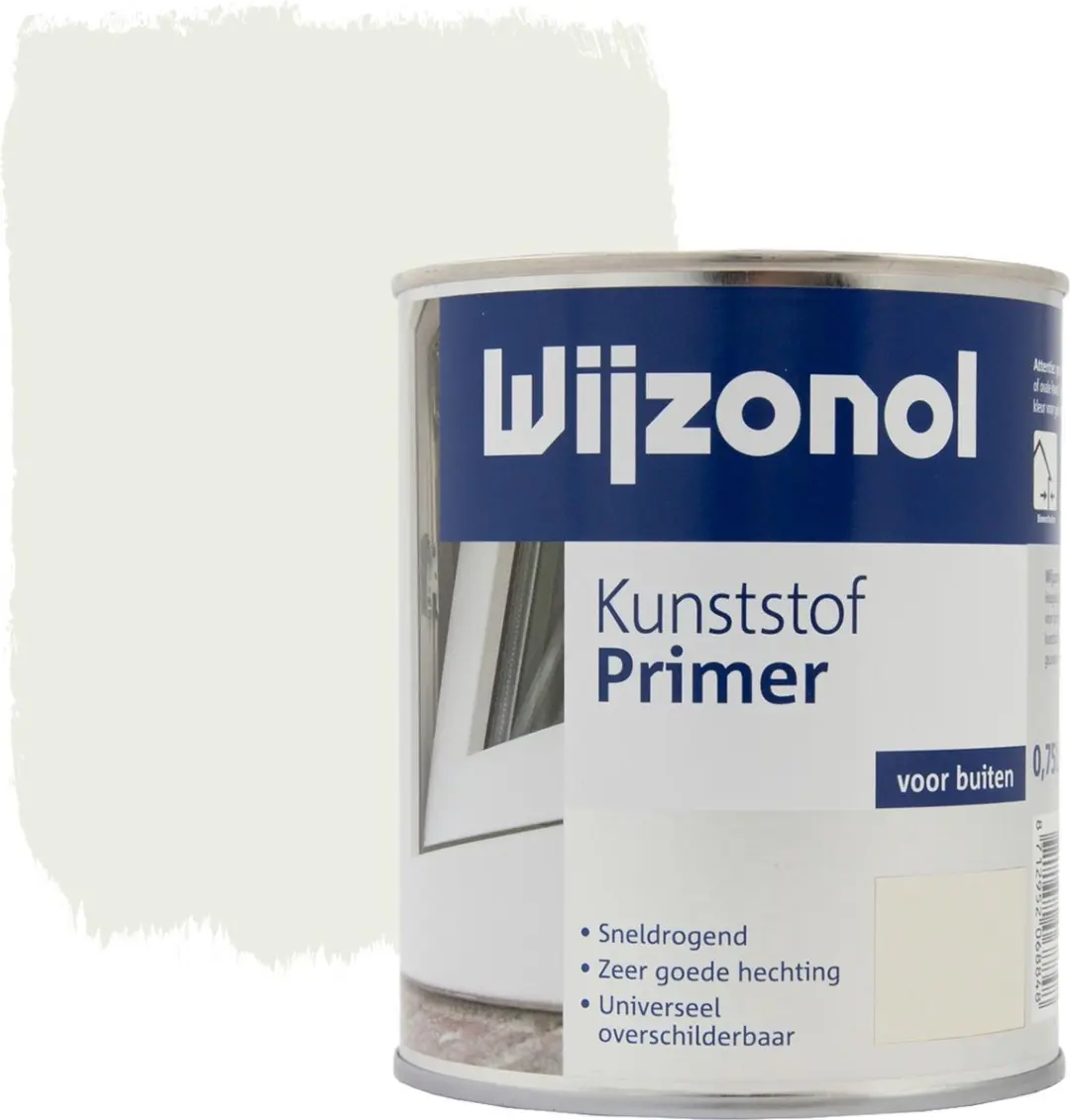 Wijzonol Kunststof Primer Wit 750ml