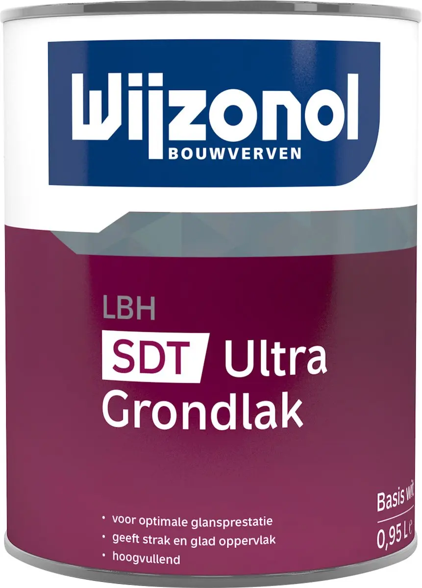 Wijzonol LBH Grondverf SDT 1L - Hout - Multi