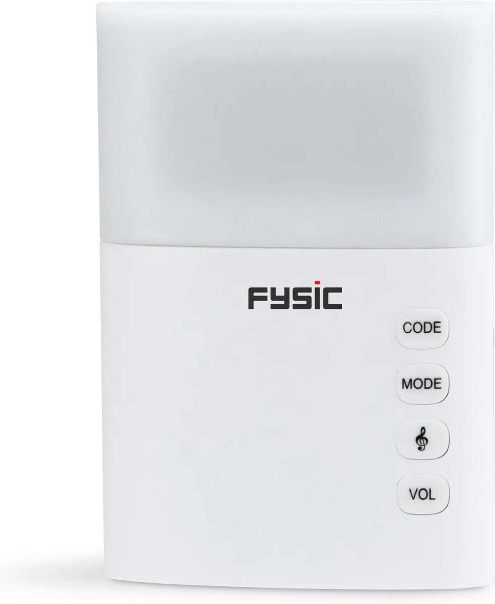 Fysic FD-110 Draadloze Deurbel - Wit