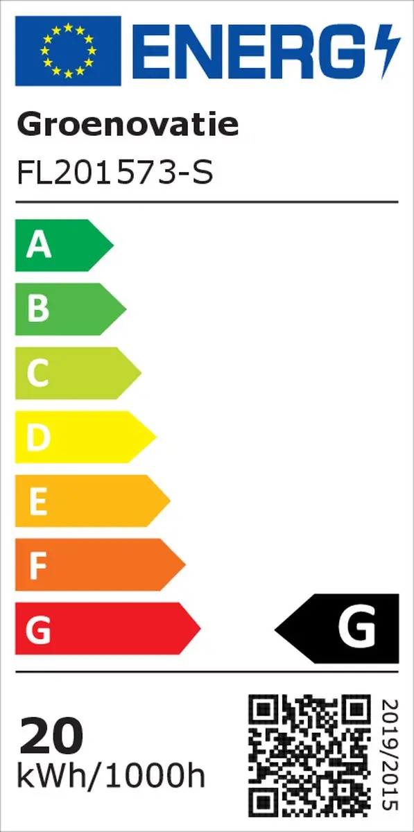 Groenovatie LED Breedstraler 20W IP54 - Neutraal Wit