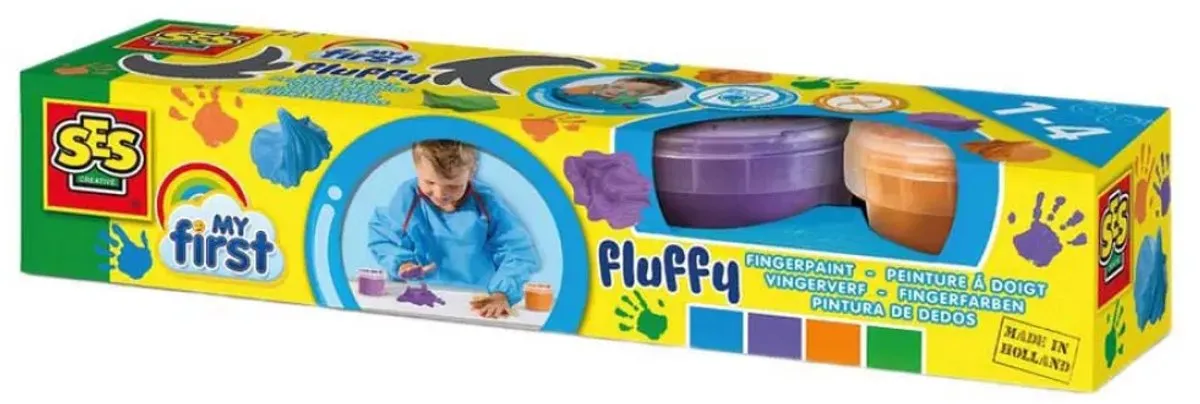 SES Creative My First Fluffy Vingerverf 480ml