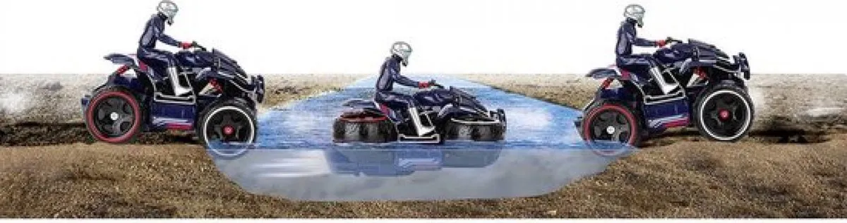 Carrera Red Bull Amphibisch Quad Bike - Multicolor