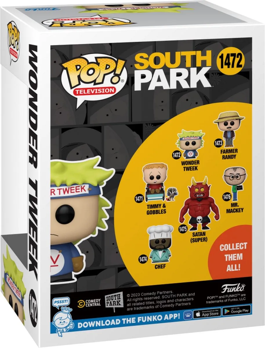 Funko Pop South Park Wonder Tweek - #1472 - Multi