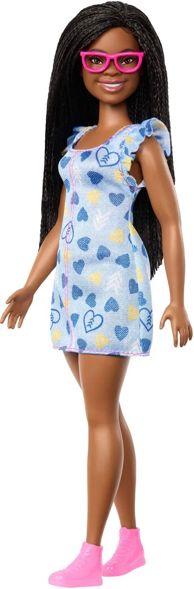 Barbie Fashionistas Hartjesjurk Pop - Syndroom van Down - MPN 0194735248797