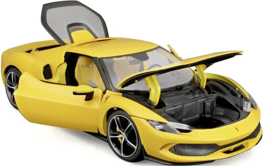 Bburago Ferrari 296 GTB 1:18 Auto - afbeelding 2 van 6