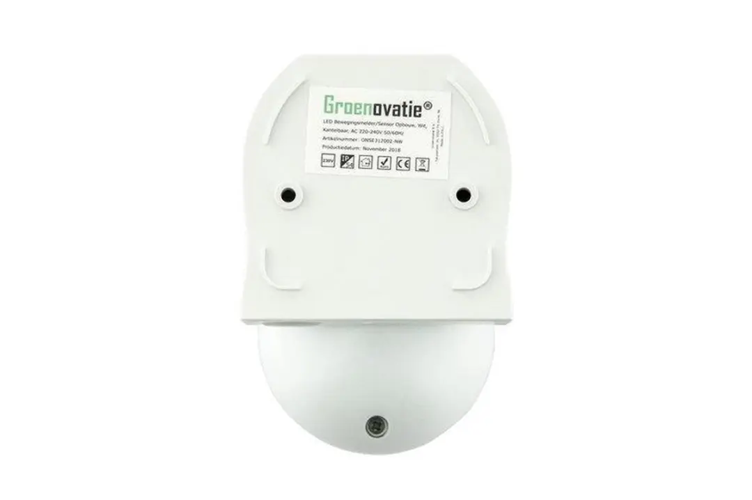 Groenovatie LED Bewegingsmelder Opbouw 7432022128135 - Kantelbaar IP54 Wit