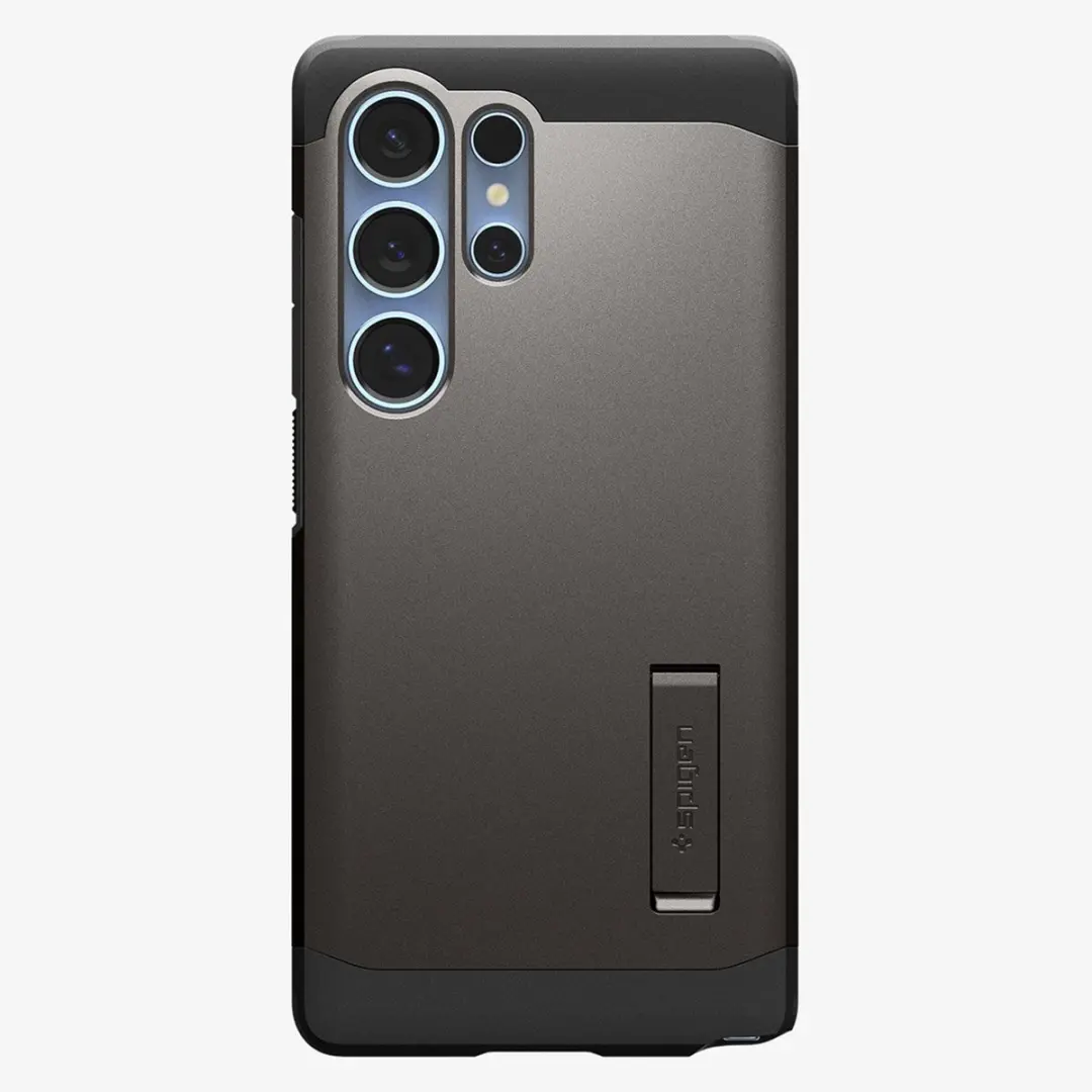 Spigen Tough Armor 13260 Hoesje - Samsung Galaxy S25 Ultra - Gunmetal