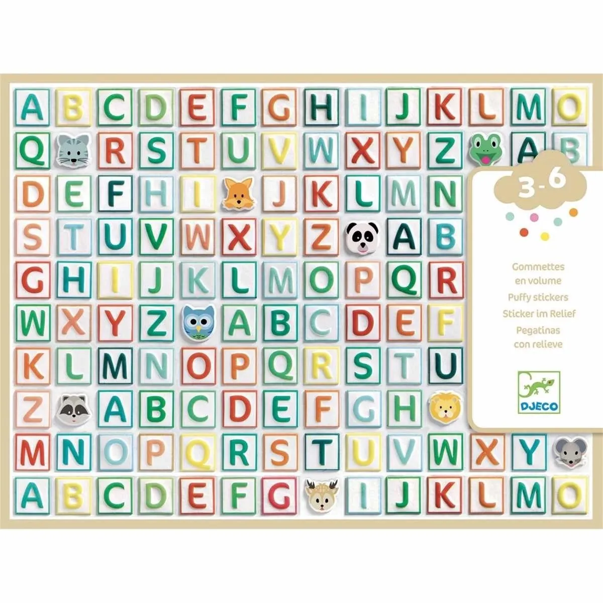 Djeco Alphabet Stickers