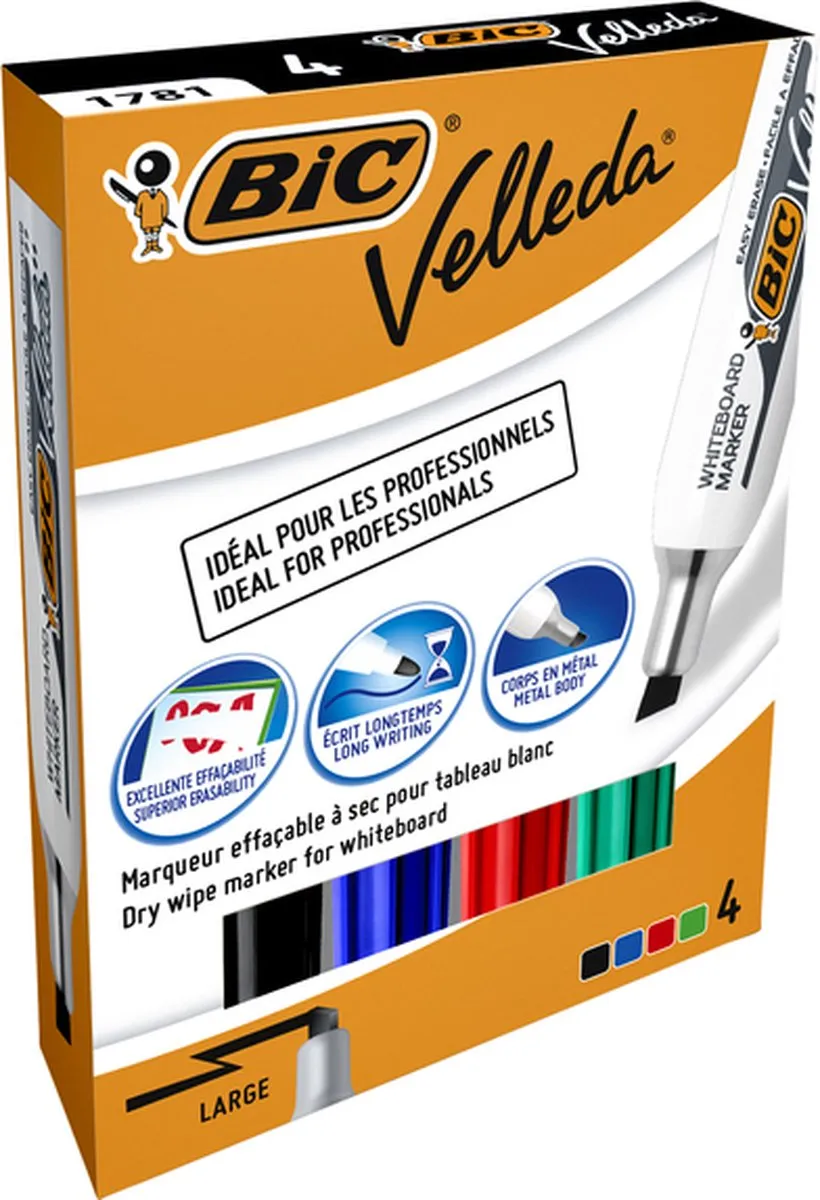 Bic 1781 Whiteboardmarker Assorti