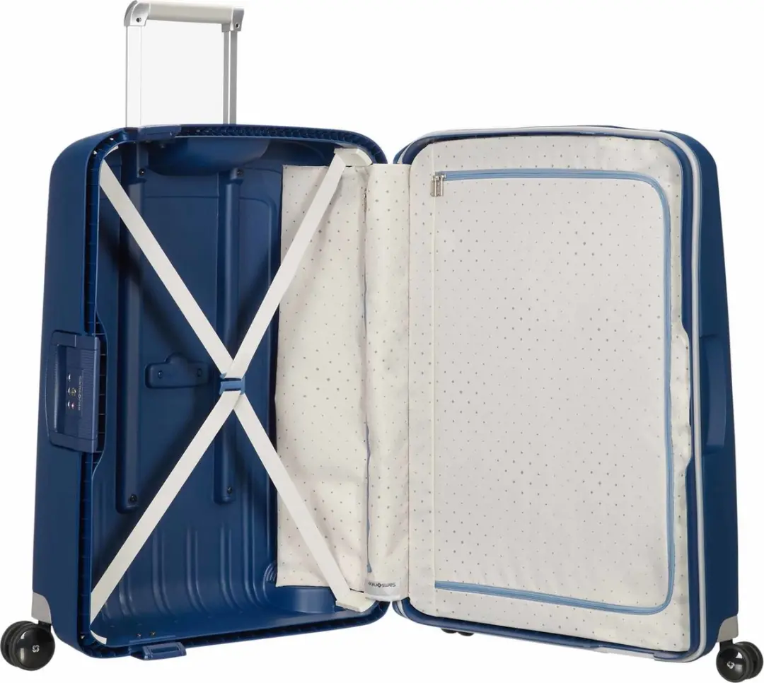 Samsonite S'CURE SPINNER 81/30 Koffer - 138L - Blauw - afbeelding 5 van 6
