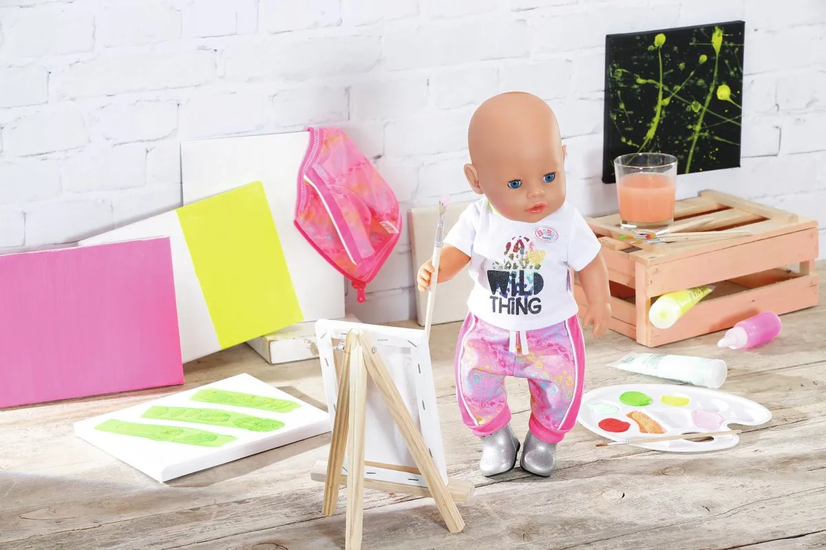 Baby Born Deluxe Trendy Roze Set 43cm - afbeelding 6 van 6