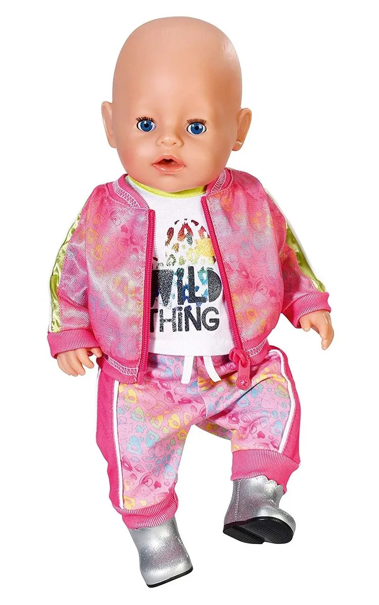 Baby Born Deluxe Trendy Roze Set 43cm
