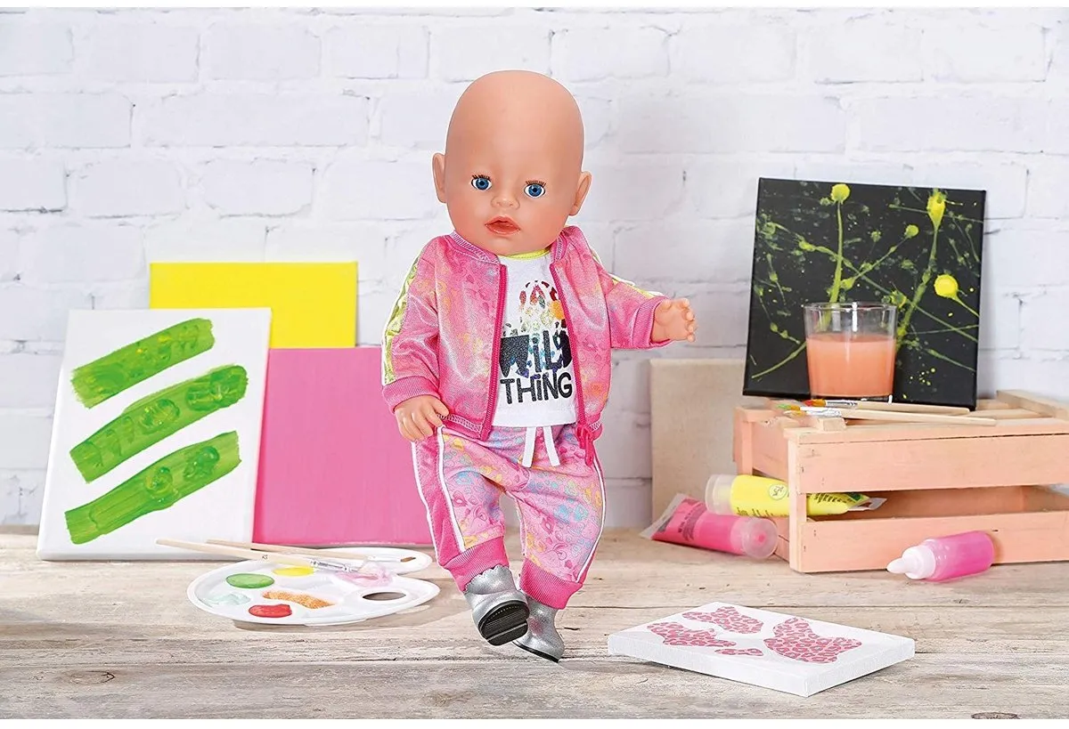 Baby Born Deluxe Trendy Roze Set 43cm