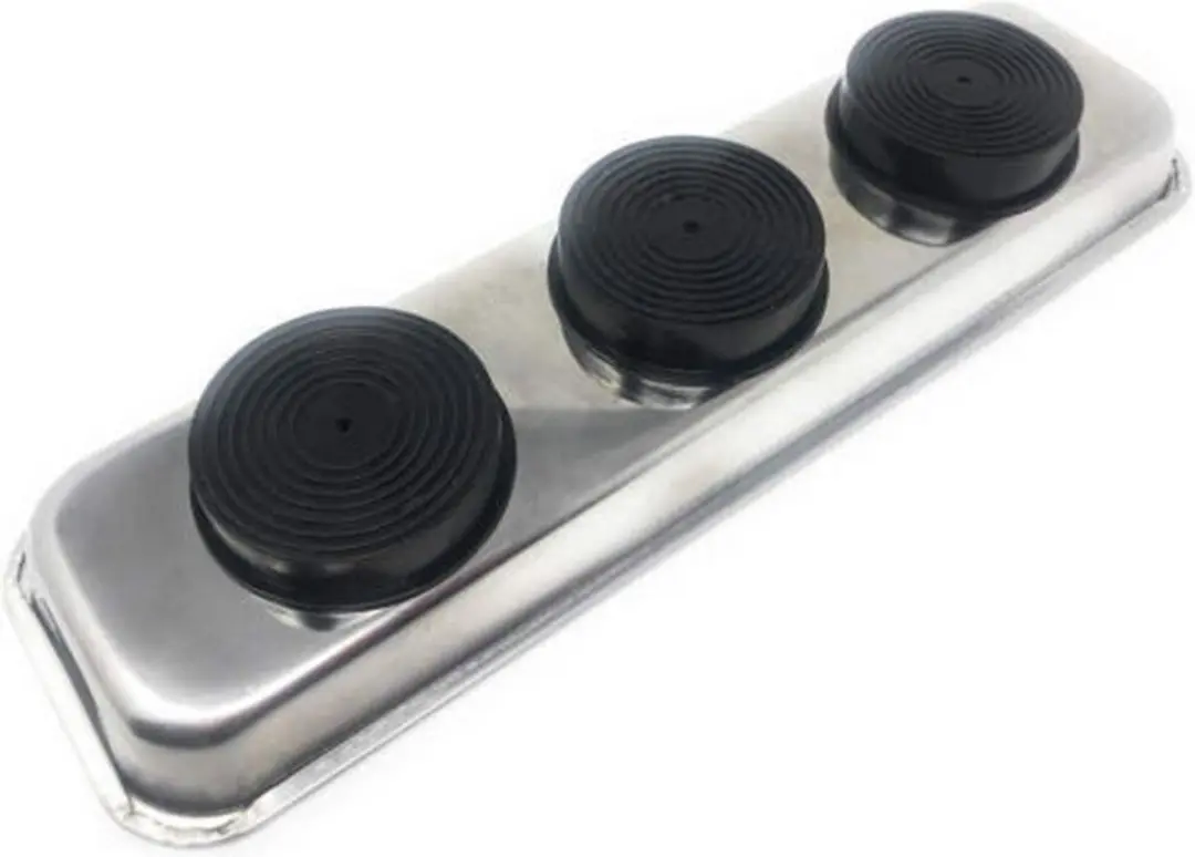 Kinzo Magneetbakken 226x67mm - Chroom - 2 Stuks - afbeelding 3 van 6