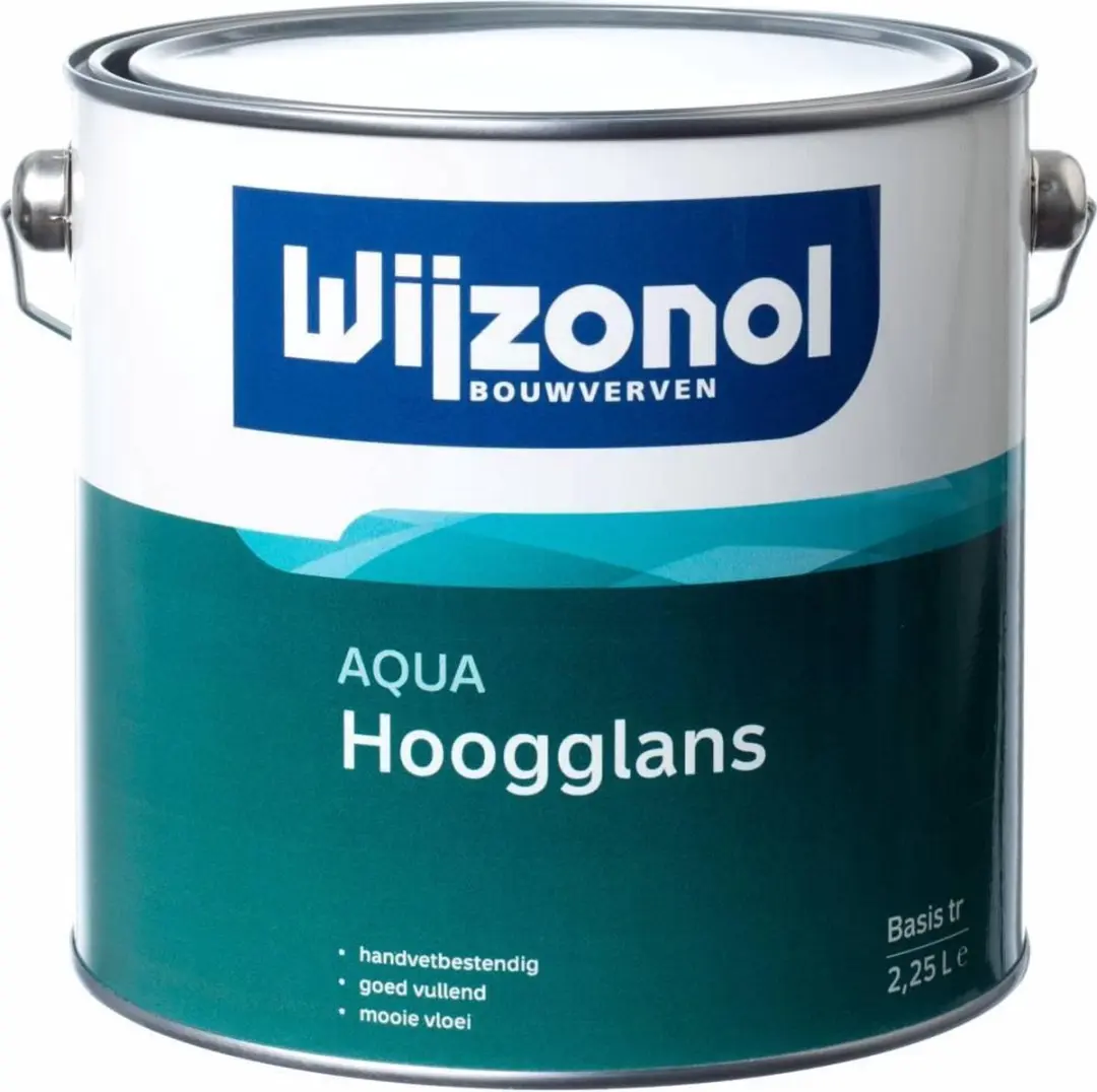 Wijzonol Aqua Hoogglans 2,5L - Wit