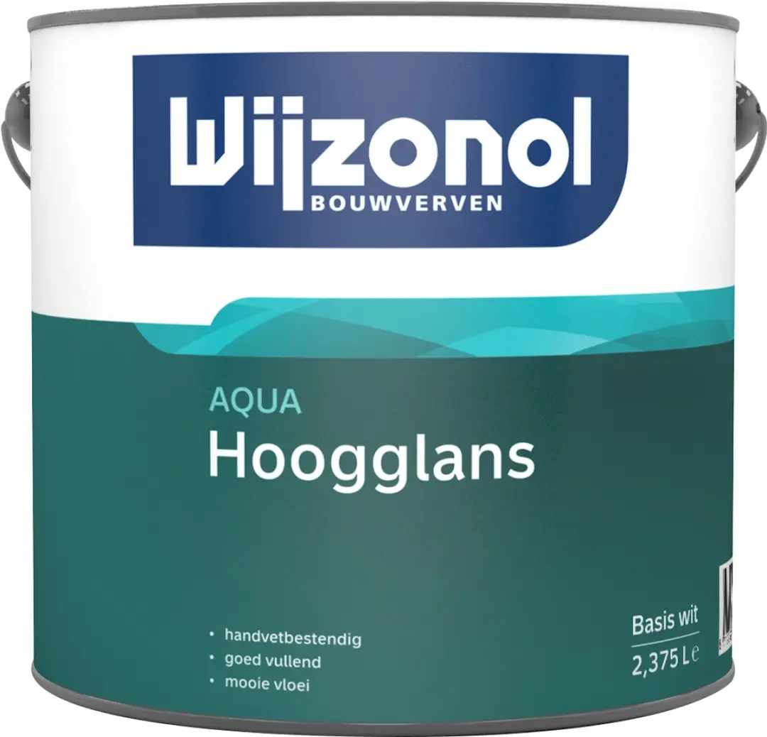 Wijzonol Aqua Hoogglans 2,5L - Wit