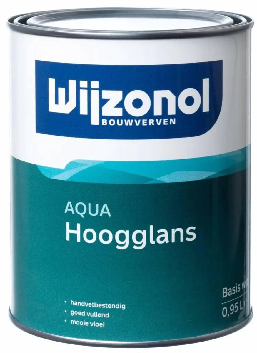 Wijzonol Aqua Hoogglans 2,5L - Wit