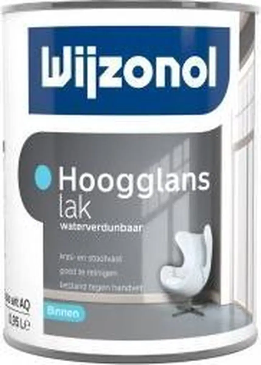 Wijzonol Hoogglanslak Water 5L