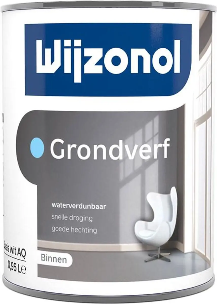 Wijzonol Int Groundverf Aqua Basis 900ml